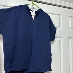 Mandala scrub Navy Blue Shirt